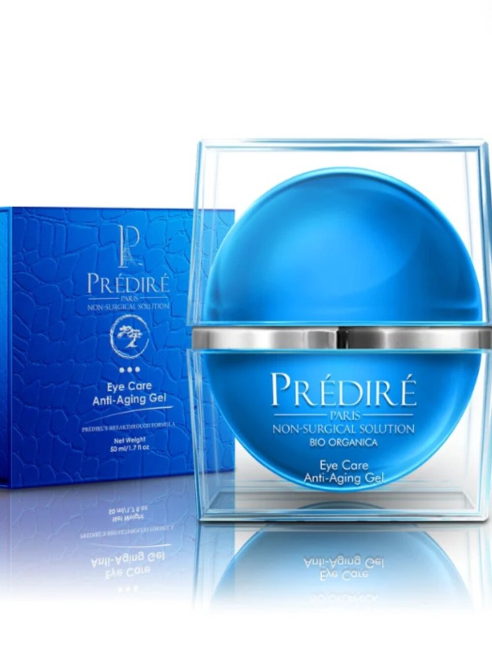 PREDIRE EYE CARE ANTI-AGING GEL-APPLE & GRAPE STEM CELL TECHNOLOGY-1.7 oz /50 ml